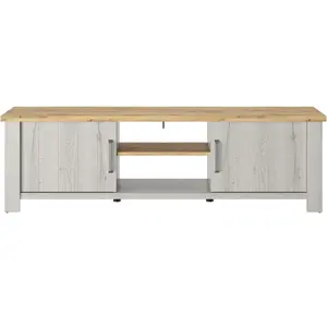 Meuble TV Banc TV 200 cm SEQUOIA pas cher