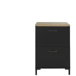 Meuble bas 60 cm 2 caissons MANCHESTER F5 pas cher