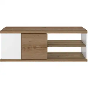 Table basse rectangulaire OTELLO coloris blanc pas cher