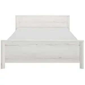Lit simple 140x190 cm LUGANO pas cher