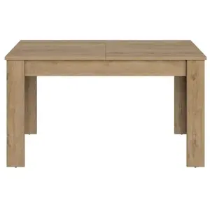 Table 140 cm avec allonge FLORINE pas cher