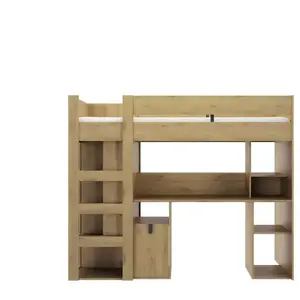 Lit mezzanine 90x200 cm LUGANO pas cher