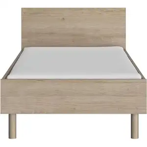 Lit simple 90x200 cm RITMO pas cher