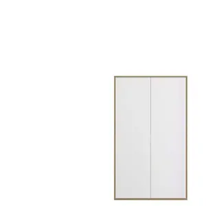 Armoire 2 portes OTELLO coloris blancVendu parconforama