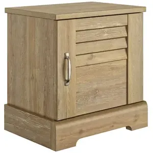 Camif GAMI Chevet 1 Porte Charme Thelma décor châtaignier cérusé pas cher