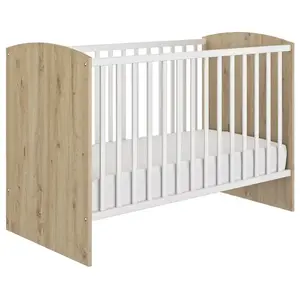 Comparateur de prix : Lit bébé ARTHUR - GALIPETTE - Marron clair - 60x120 cm