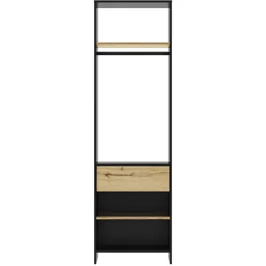 GAMI Calicosy - Dressing 1 tiroir avec penderie MIMIZAN - Fabrication Française - Noir TUVendu parcdiscount