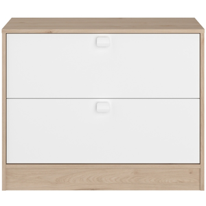 COMMODE 2 TIROIRS CHÊNE JACKSON SOPHIA