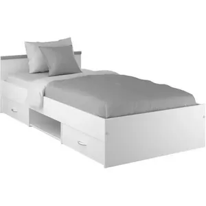 Comparateur de prix : PARISOT ZODIAC Lit enfant contemporain blanc mat - L 90 x P 200 cm