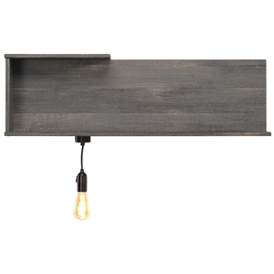 Etag re murale clairage LED MAXWELL coloris gris pas cher