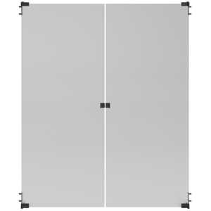 BUT Lot de 2 portes verre MAYENCE Noir pas cher