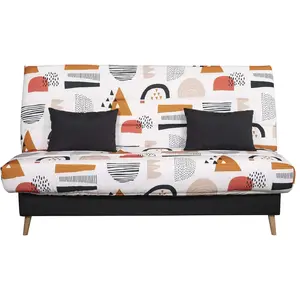 Banquette lit clic clac avec couette Atlas CELESTE SIMMONS pas cher