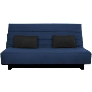 Comparateur de prix : DUNLOPILLO Banquette clic clac 2 places - Marine - RÊVEUR