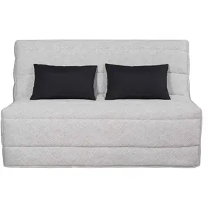Banquette lit Bz Slyde AZELIE SIMMONS coloris tambre gris clair pas cher
