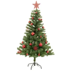 FEERIC LIGHTS AND CHRISTMAS Sapin de Noël décoré 150 cm Autres Vert pas cher