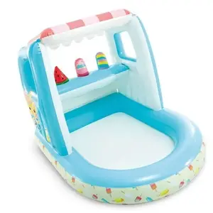 Intex - Aire de jeux gonflable marchand de glace pas cher