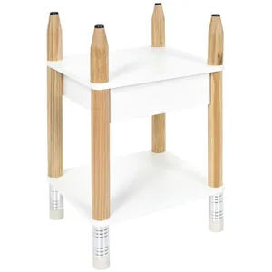 Table de chevet crayon pas cher