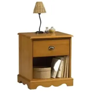 BEAUX MEUBLES PAS CHERS Chevet Pin Miel de Style Anglais - Lots de vente: Lot de 1 pas cher