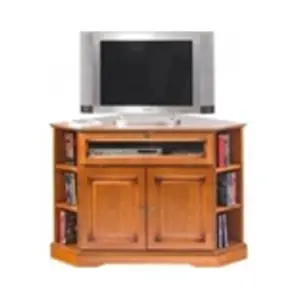 Comparateur de prix : Actual Diffusion Meuble TV d'Angle Louis Philippe Merisier
