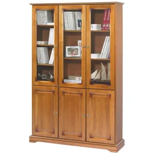 Comparateur de prix : Mes BIBLIOTHÈQUE 3 PORTES PLEINES 3 PORTES VITRÉES