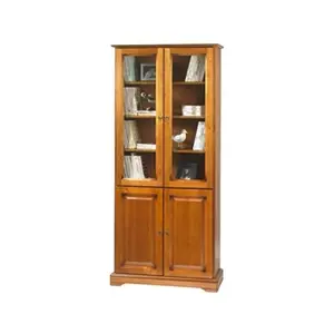 Comparateur de prix : Mes Bibliothèque 2 portes pleines + 2 portes vitrées