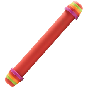 Mastrad Rouleau à pâtisserie 41cm ajustable et anti adhérent bleu silicone pas cher