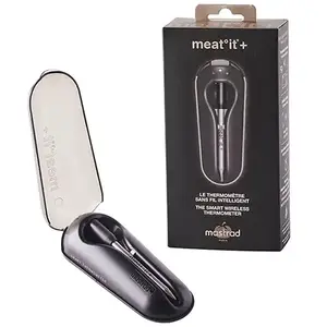 Thermomètre et Sonde de cuisine connectée Mastrad Meat°it +Noir