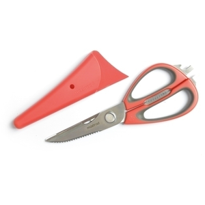 Mastrad - Mastrad - CISEAUX DE CUISINE - multifonctions - RougeVendu paramazon