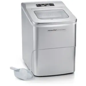 Comparateur de prix : KitchenChef Fabrique à glaçons Kitchen Chef Professional KS-ICE9 80 W Argent