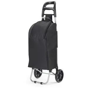 Kitchen Chef Poussette de marché isotherme 2 roues 36l noir easypouss cool