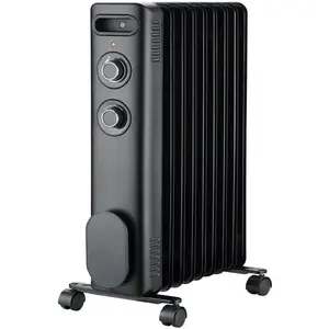 Radiateur bain d'huile 2000w noir - Confort Line - CL.RADBH2000M