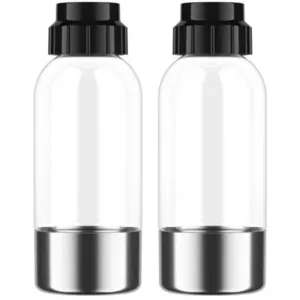 2 bouteilles 0,5 L pour machine à gazéifier Aquabella Naturamix pas cher