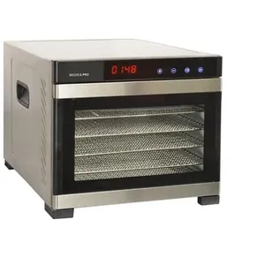 Comparateur de prix : Déshydrateur fruits et légumes 6 plateaux inox Kitchen Chef SECCO6PRO