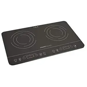 Comparateur de prix : KITCHEN CHEF KCYL35-DC06 Plaque de cuisson induction 2 foyers - Noir
