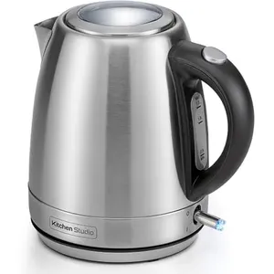 Comparateur de prix : Kitchen chef - bouilloire sans fil 1.5l 2000w inox brossé - ks10108 TU