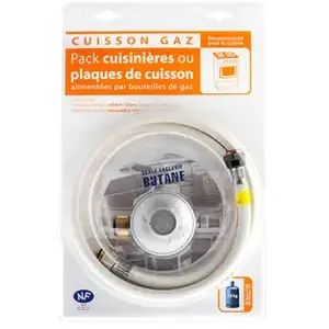 Comparateur de prix : Tuyau de Gaz Butane GAZINOX Basic BP 1,5m + détendeur