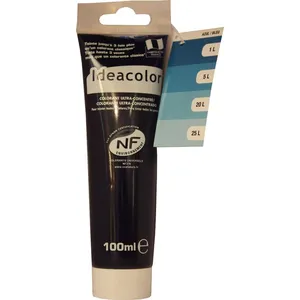 Colorant - IDEACOLOR - Bleu - 100ml - Universel - Eco Labélisé NFVendu parcdiscount