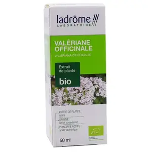 Ladrôme Extraits de Plantes Fraîches Valériane Bio 50ml