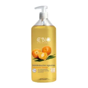 CE'BIO C'Bio - Bain et douche Agrumes Mandarine Orange 500ml pas cher
