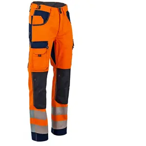Lma Pantalon Authentique Haute Visibilité 1679 POLARISATION - Jaune pas cher