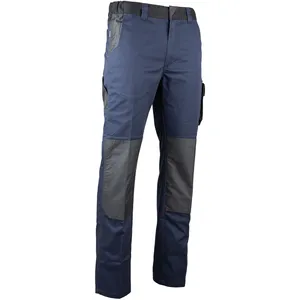 Comparateur de prix : LMA - Pantalon bicolore stretch poches genouillères 1822 hercule -44