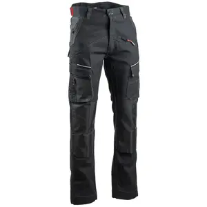LMA LEBEURRE Pantalon de travail Homme Noir Taille 64 pas cher