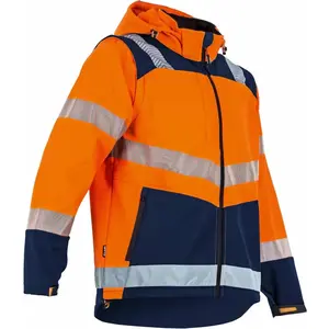 LMA LEBEURRE Veste Softshell Mixte Orange Taille 6 pas cher