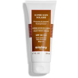 Comparateur de prix : Super Soin Solaire Crème Soyeuse Corps - Sisley Protection solaire 200 ml