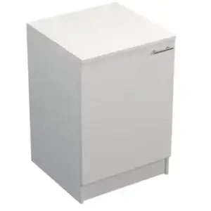 Meuble bas de cuisine avec plan de travail Primalight blanc mat l. 60 ... pas cher