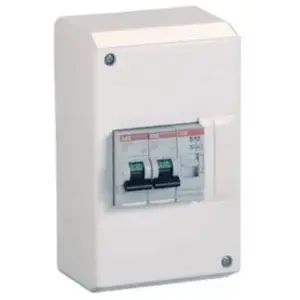 ABB Coffret électrique précâblé spécial chauffe-eau 4 modulesVendu parcastorama