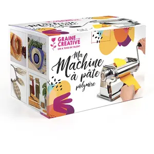 Comparateur de prix : Graine Creative on a tous du talent Machine à pâte à polymère - 14 cm