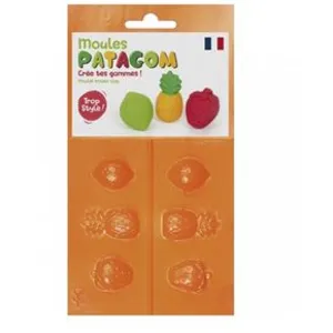Comparateur de prix : Moule motifs fruits Graine Creative - Patagom - 3 pièces