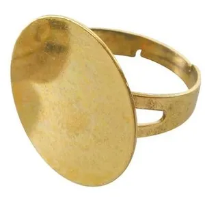 Graine Creative Bague Plateau ø 20 mm Coloris vieil orVendu parscrapmalin