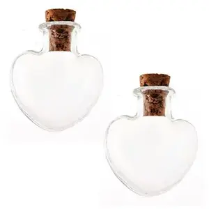 DTM Mini flacon - Coeur 22 x 25 mm - Lot de 2Vendu parscrapmalin